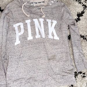 Pink hoodie